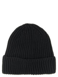 C.P. Company Black Wool Beanie