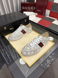 GUCCI Stripe Low-Top Sneakers